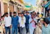चुनावी मैदान में हनुमान बेनीवाल : वल्लभनगर विधानसभा में RLP प्रत्याशी उदयलाल डांगी के लिए किया जनसम्पर्क