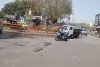 कोटड़ी चौराहे पर बिगड़ी ट्रैफिक व्यवस्था