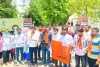 रोहित जोशी रेप आरोप मामला: ABVP ने महिला बाल विकास मंत्री के आवास के बाहर किया प्रदर्शन, मंत्री के बेटे की गिरफ्तारी की मांग