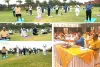 बाड़ाबंदी में भाजपा का प्रशिक्षण शिविर, लेकिन पहले योग-ध्यान