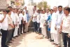 कांग्रेस कार्यकर्ताओं ने अहिंसा सर्किल पर किया प्रदर्शन, केन्द्र सरकार का फूंका पुतला  