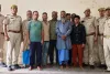  अंतरराज्य चोर गिरोह पुलिस गिरफ्त में, 8 आरोपियों से सोने-चांदी के आभुषण और 8 फोनबरामद