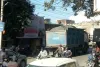 शहर के बीच से ओवरलोड वाहनों का निकलना बदस्तूर जारी