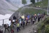 बारिश के कारण अमरनाथ यात्रा का नया जत्था नहीं हुआ रवाना, जम्मू-श्रीनगर राष्ट्रीय राजमार्ग बंद