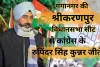 Karanpur Seat Result: कांग्रेेस प्रत्याशी रुपिन्द्र सिंह कुन्नर ने मंत्री सुरेन्द्र पाल टीटी को 11 हजार 283 वोट से हराया