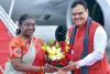 राष्ट्रपति मुर्मू पहुंची जयपुर, कल सुबह मेहंदीपुर बालाजी के करेंगी दर्शन 