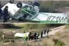 पुर्तगाल में रनवे पर आने के दौरान एक विमान क्रैश, 2 लोग घायल