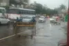 राजधानी जयपुर में शानदार बारिश, बारिश के बाद कई जगह फंसा ट्रैफिक 