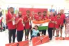 भारतीय दल के नाम एकल प्रतियोगिता  में 4, युगल और टीम वर्ग में 5 पदक