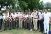 जिला पुलिस अधीक्षक ने पुलिस लाईन में विद्यार्थियों के साथ पौधारोपण कर दिया पर्यावरण संरक्षण का संदेश 