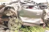 कार डिवाइडर से टकराकर वाहन से भिड़ी, 4 युवकों की मौत, सांवरिया सेठ के दर्शन करने जा रहे थे