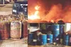 सोलर कंपनी के गोदाम में भड़की आग : लाखों का माल जलकर स्वाह, अजमेर, दूदू और किशनगढ़ की दमकलों ने आग पर पाया काबू