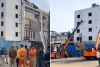 जयपुर के मालवीय नगर में बड़ा खतरा : निर्माणाधीन बिल्डिंग ढहने की कगार पर, इलाके में हड़कंप
