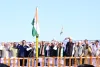 गणतंत्र दिवस पर पीसीसी में ध्वजारोहण, डोटासरा-जूली ने साधा भाजपा पर निशाना