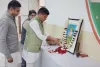 पीसीसी मुख्यालय पर श्रद्धांजलि कार्यक्रम का आयोजन, कांग्रेसजनों ने बोस को अर्पित की पुष्पांजलि 