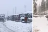 बर्फबारी के कारण दूसरे दिन भी कश्मीर का संपर्क कटा, हवाई सेवा बहाल