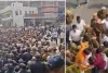 कांग्रेस मुख्यालय के घेराव के दौरान भाजपा युवा मोर्चा और पुलिस में धक्का-मुक्की : पुलिस ने बैरिकेडिंग लगाकर रोका, राहुल गांधी के खिलाफ की नारेबाजी 