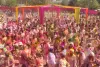 गुलाबी नगरी में आज 'ग्लोबल होली', विदेशी मेहमानों ने खासा कोठी में जमकर उड़ाया रंग