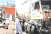 लापरवाही और तेज रफ्तार का मंजर : बेकाबू टैंकर ने एक दर्जन वाहनों को ठोका, 6 लोग घायल
