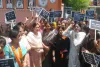 महिला आरक्षण मुद्दे पर सियासत तेज: कांग्रेस ने भाजपा मुख्यालय के समीप किया विरोध प्रदर्शन, महिलाओं के मुद्दे पर गंभीर नहीं होने का लगाया आरोप 