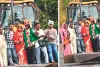 महंगी कार-बग्घी-हैलिकॉप्टर नहीं, जेसीबी बनी दुल्हन की शाही सवारी ; दुल्हन की विदाई का नजारा बिल्कुल अलग