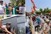 पेपर लीक के विरोध में युवा कांग्रेस का धर्मेंद्र प्रधान के घर के बाहर प्रदर्शन : शिक्षा मंत्री के इस्तीफे की मांग, हिरासत में कई कार्यकर्ता