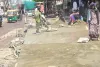 असर खबर का : छावनी में शुरु हुआ सीसी सड़क का निर्माण कार्य, हादसों व जाम से जल्द मिलेगी राहत