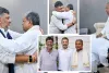 इस्तीफे से पहले इमोशनल हुए शिवकुमार: छुए सिद्दायमैयार के पैर, बोले- आलाकमान से किया वादा निभाएंगे सिद्धारमैया