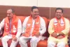 राज्यसभा चुनाव : नामांकन से पहले भाजपा कार्यालय पहुंचे सतीश पूनिया और अलका गुर्जर, कार्यकर्ताओं ने किया स्वागत
