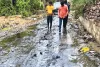 कीचड़ भरी सड़क, राहगीरों की राह में बनी रोड़ा