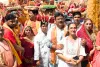 गीता गायत्री मंदिर मे भागवत कथा का शुभारंभ, संत महंतों के सानिध्य में निकली कलश यात्रा