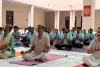 संस्कृत विश्वविद्यालय में मनाया योग दिवस, योग की महत्ता पर डाला प्रकाश