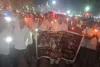 भरत तिवारी प्रकरण को लेकर काशी में सड़कों पर उतरा केसरिया भारत, दोषियों पर कार्रवाई की उठी मांग