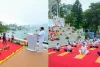 आबू राज में सीएम ने नक्की झील किनारे किया योगाभ्यास, राज्यस्तरीय योग दिवस समारोह हुआ 