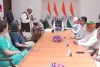 कर्नाटक से पुनर्निर्वाचित मल्लिकार्जुन खरगे ने राज्यसभा में ली शपथ, बोले- मानसून सत्र में सरकार को जवाबदेह बनाएगा विपक्ष, निर्वाचित आठ सदस्यों को राधाकृष्णन ने दिलायी शपथ