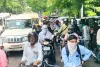 वीआईपी दौरे ने रोकी शहर की रफ्तार, घंटों जाम में फंसे लोग 