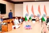 राज्यसभा के नवनिर्वाचित सदस्यों ने ली शपथ, कांग्रेस के खान और बीजेपी के अग्रवाल को सभापति ने दिलाई शपथ
