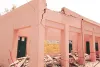 स्कूल भवन के बरामदे की छत भर-भराकर गिरी, शिक्षा विभाग की कार्य शैली पर सवाल 
