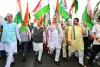 बारिश के बीच जयपुर में निकली भव्य तिरंगा यात्रा: नड्डा-भजनलाल समेत हजारों लोगों ने लहराया तिरंगा, जेपी नड्डा बोले—तिरंगा यात्रा देश की गहरी भावनाओं और राष्ट्रीय चेतना से जुड़ा जनआंदोलन