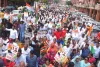 जयपुर में कांग्रेस का ‘जयपुर बचाओ मार्च’, सड़क-पानी-बिजली और ट्रैफिक को लेकर सरकार पर हमला; परकोटे में पैदल मार्च