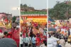 जयपुर में निकली तीज माता की शाही सवारी: लोक संस्कृति और शौर्य का दिखा संगम, बच्चियों ने की तलवारबाजी