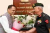 मुख्य सचिव से दक्षिण पश्चिमी कमान के चीफ ऑफ स्टाफ की शिष्टाचार भेंट, नागरिक-सैन्य समन्वय एवं पूर्व सैनिक कल्याण पर चर्चा