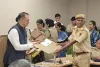 पुलिस मुख्यालय में राज्य स्तरीय पेंशन अदालत, 22 पुलिसकर्मियों को दिए गए पीपीओ