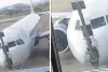 श्रीनगर एयरपोर्ट पर बड़ा हादसा: लैंडिंग के बाद IndiGo विमान का ब्रेक फेल, पार्किंग बे में पोल से टकराया; सभी यात्री सुरक्षित