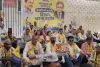 आप का शहीद स्मारक पर वोट चोरी विरोध, मुख्य चुनाव आयुक्त के इस्तीफे और गिरफ्तारी की मांग