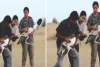 रेगिस्तान के आसमान में उड़ान : ब्रीडिंग सेंटर के दो गोडावण पहली बार जंगल में छोड़े, आंखों पर काली पट्टी बांधकर लाया गया रिलीज साइट तक