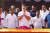 गांधी जयंती पर राहुल- खड़गे समेत कई विपक्षी नेताओं ने दी श्रद्धांजलि, कहा- दुनिया को दिखाया मानवता, करुणा और शांति का मार्ग