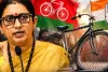 पिछले चुनाव में ही पंचर हो गई थी साइकिल, क्या इस बार भी....आखिर क्यों स्मृति ईरानी ने बोली ऐसी बात ?