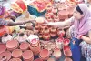 नवरात्र स्थापना से पहले गुलाबी नगरी में मिट्टी बनी सोना, 250 ग्राम के 10 रुपए