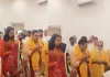 मुख्यमंत्री ने सिविल सिविल लाइंस स्थित बंगला नंबर 8 में की पूजा अर्चना